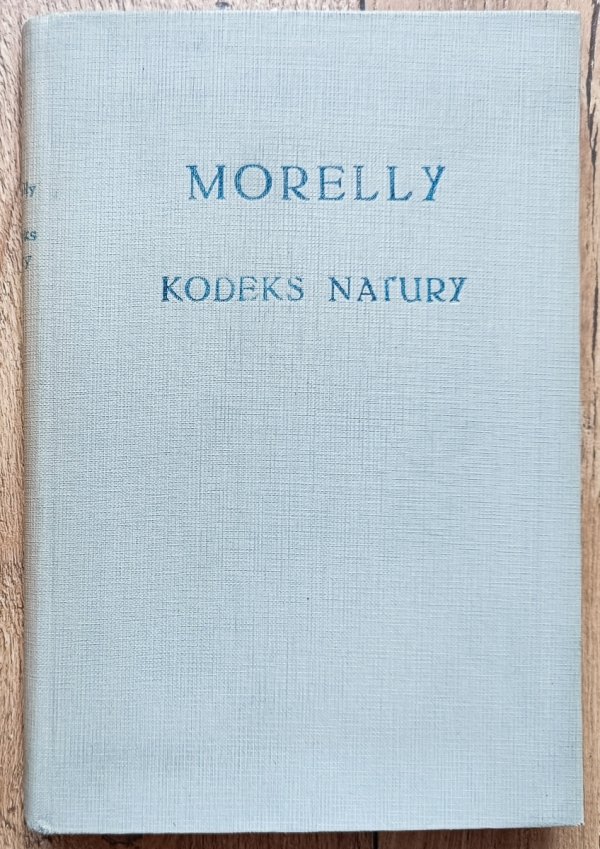 Morelly Kodeks natury / seria BKF