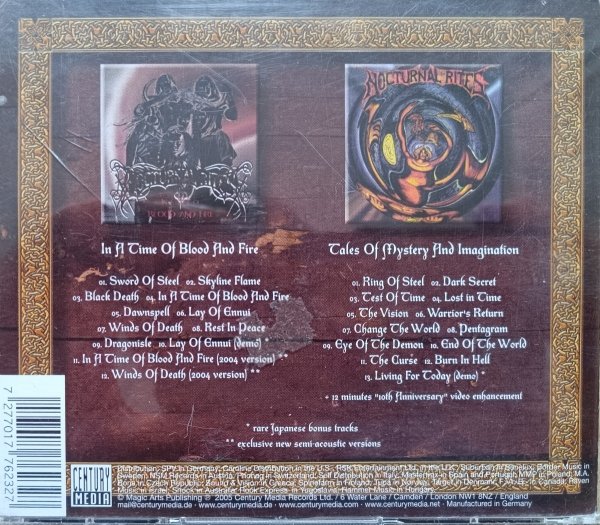 Nocturnal Rites Lost in Time: The Early Years of Nocturnal Rites 2CD