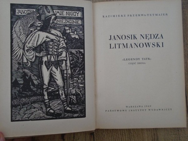 Kazimierz Przerwa-Tetmajer • Legenda Tatr [komplet] [Władysław Skoczylas]