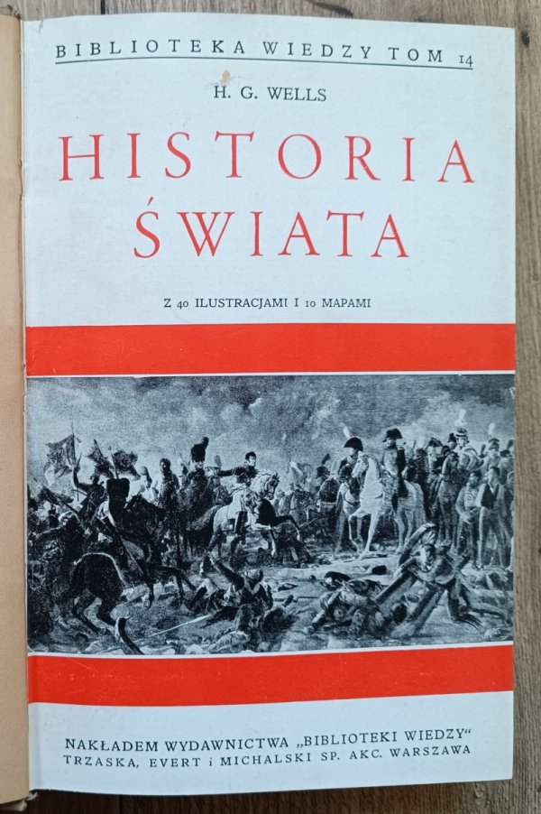 H.G. Wells Historia świata / Biblioteka Wiedzy tom 14