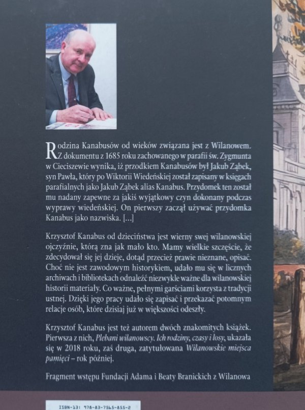 Krzysztof Kanabus Szkice z historii Wilanowa i okolic
