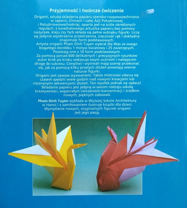 Formy klasyczne Origami. Azjatycka sztuka układania papieru