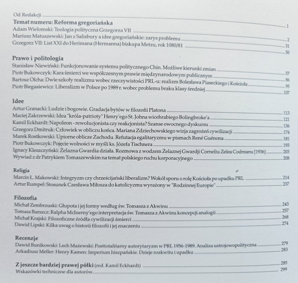 Pro Fide Rege et Lege 68: Reforma gregoriańska