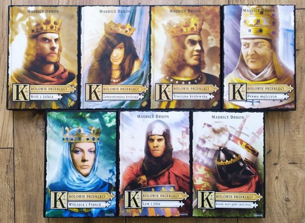 Maurice Druon Królowie przeklęci [komplet]
