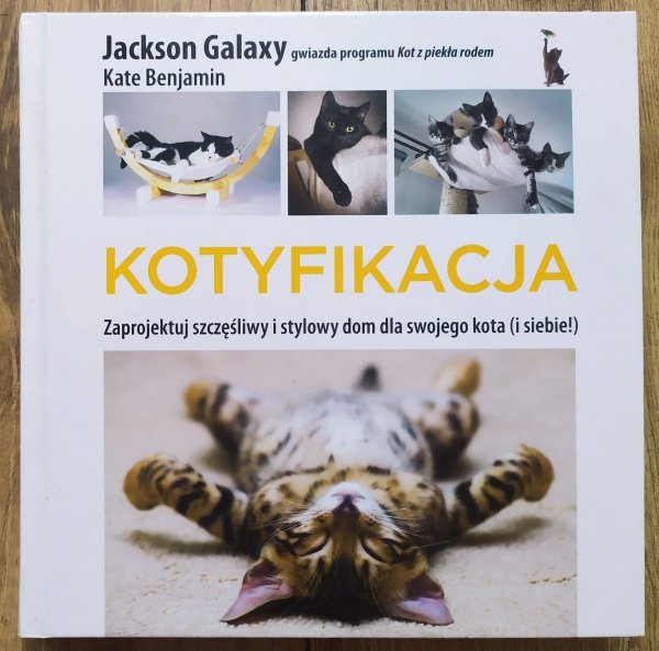 Jackson Galaxy Kotyfikacja. Zaprojektuj szczęśliwy i stylowy dom dla swojego kota (i siebie!)