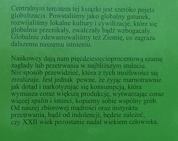 Dorota Czajkowska-Majewska Człowiek globalny
