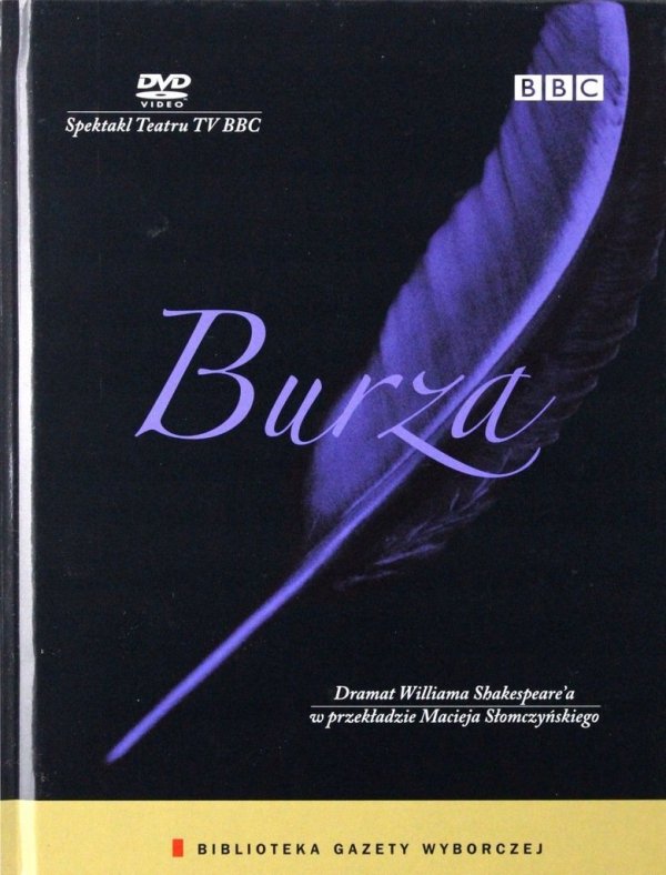 Burza. Spektakl Teatru TV BBC • Dramat Williama Shakespeare'a w przekładzie Macieja Słomczyńskiego • DVD