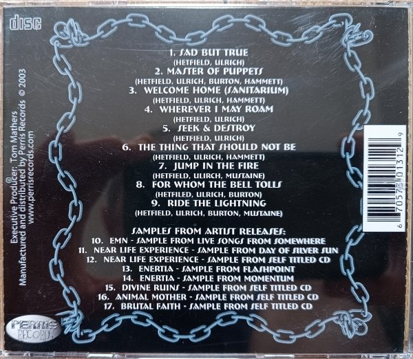 None Blacker. A Tribute to Metallica CD