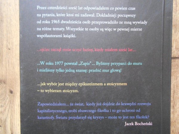 Jacek Bocheński • Wtedy. Rozmowy z Jackiem Bocheńskim 