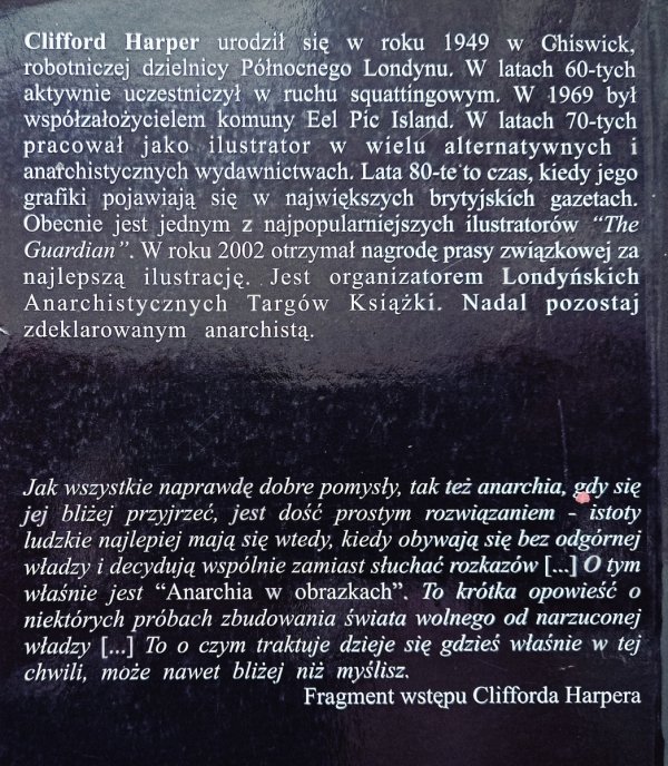 Clifford Harper Anarchia w obrazkach