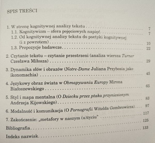 Dorota Korwin-Piotrowska Powiedzieć świat. Kognitywna analiza tekstów literackich na przykładach
