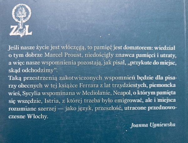 Joanna Ugniewska Miejsca utracone