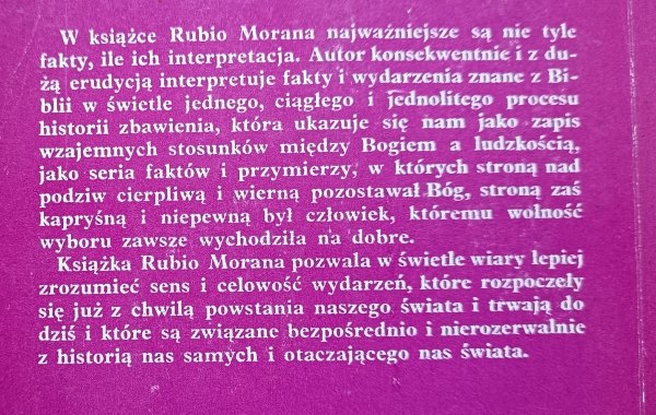 Luis Rubio Moran Chrystus w historii zbawienia