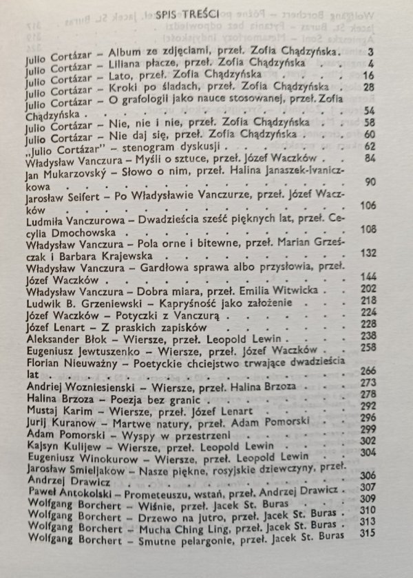 Literatura na Świecie 9/1975 (53) / Julio Cortazar