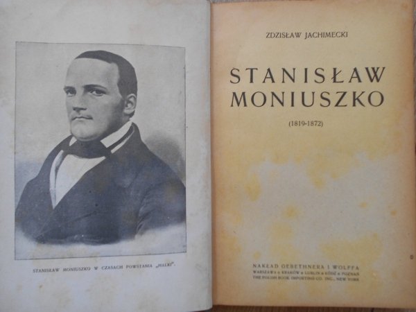 Zdzisław Jachimecki • Stanisław Moniuszko