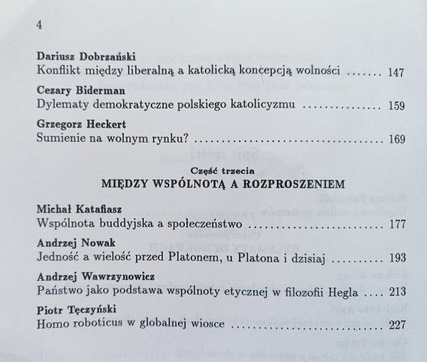 Wspólnotowość wobec wyzwań liberalizmu