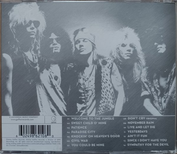 Guns n' Roses Greatest Hits CD