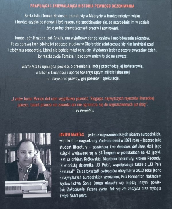 Javier Marias Berta Isla