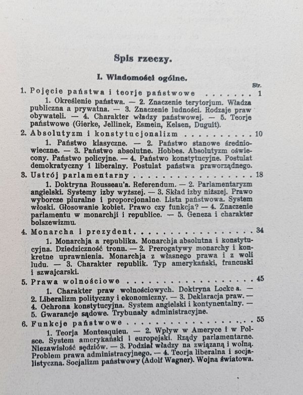 Antoni Peretiatkowicz Państwo współczesne