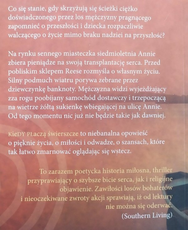 Charles Martin Kiedy płaczą świerszcze
