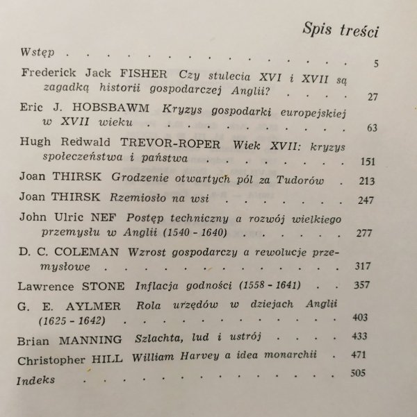 praca zbiorowa Geneza nowożytnej Anglii