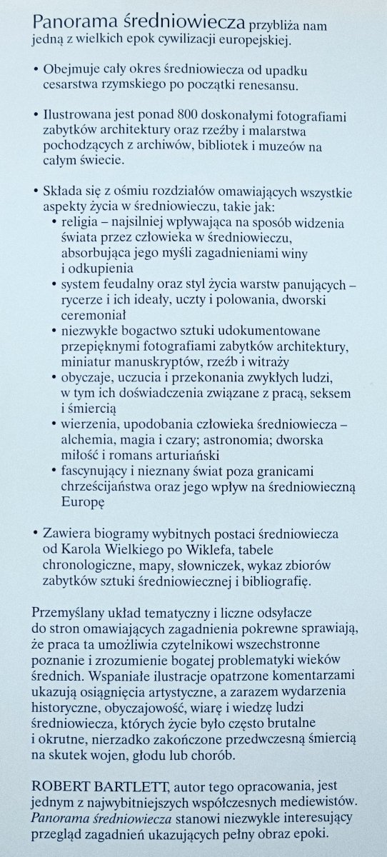 Robert Bartlett Panorama średniowiecza