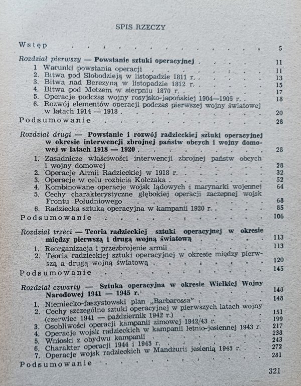 W. Siemionow Radziecka sztuka operacyjna