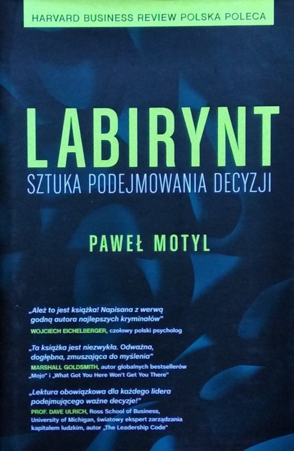 Paweł Motyl Labirynt Sztuka podejmowania decyzji