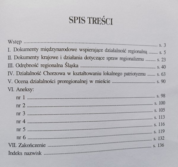 Marian Piegza Chorzowskie kształtowanie tożsamości regionalnej
