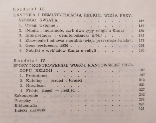 Henryk Borowski Kantowska filozofia religii