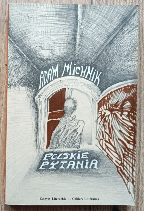 Adam Michnik Polskie pytania / okładka Jan Lebenstein