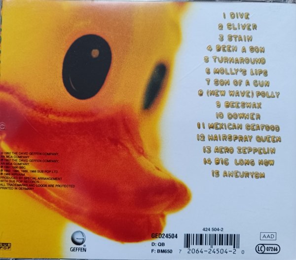 Nirvana Incesticide CD