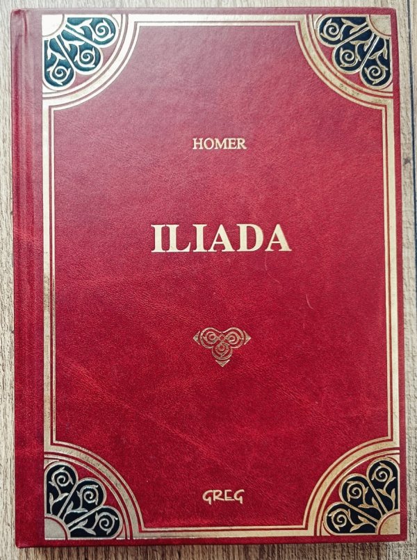Homer Iliada [zdobiona oprawa]