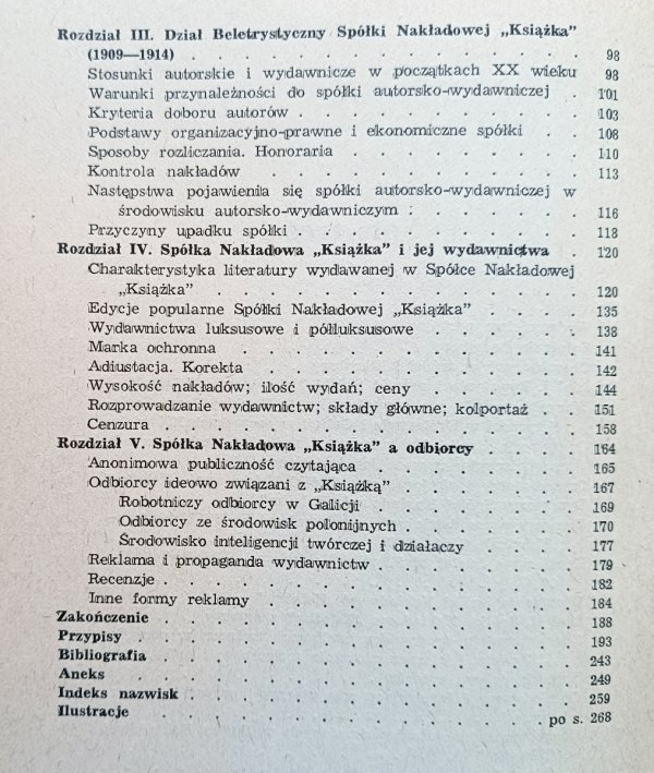 Wydawnicza i kulturotwórcza działalność Spółki Nakładowej 'Książka' 1904-1914. Z dziejów wydawnictw PPS