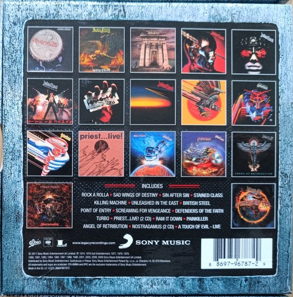 Judas Priest The Complete Albums Collection 17CD Boxset