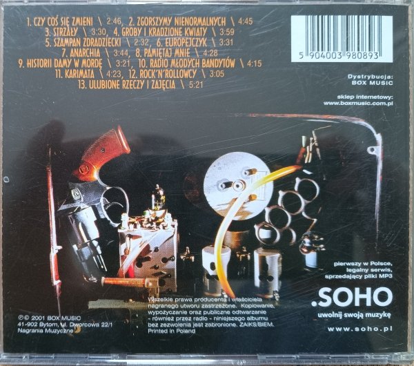 Róże Europy Radio Młodych Bandytów CD