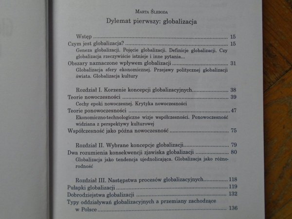 Małgorzata Bogunia-Borowska, Marta Śleboda • Globalizacja i konsumpcja. Dwa dylematy współczesności