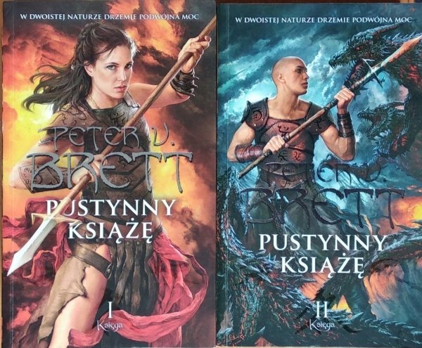  Peter Brett • Pustynny książę [komplet]