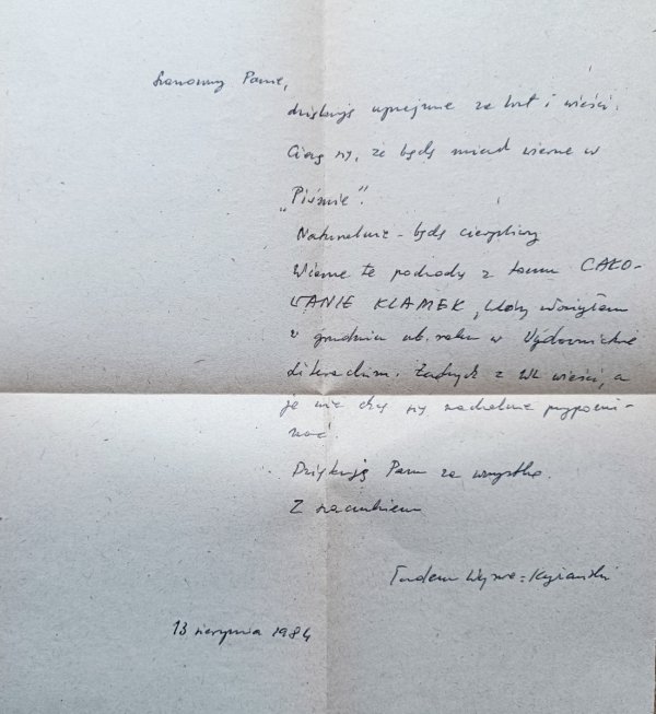 Tadeusz Wyrwa-Krzyżański Wyprawa przeciwko podróży