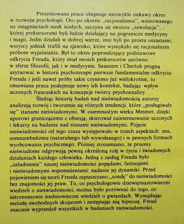 Rewolucja psychoterapeutyczna. Od Mesmera do Freuda