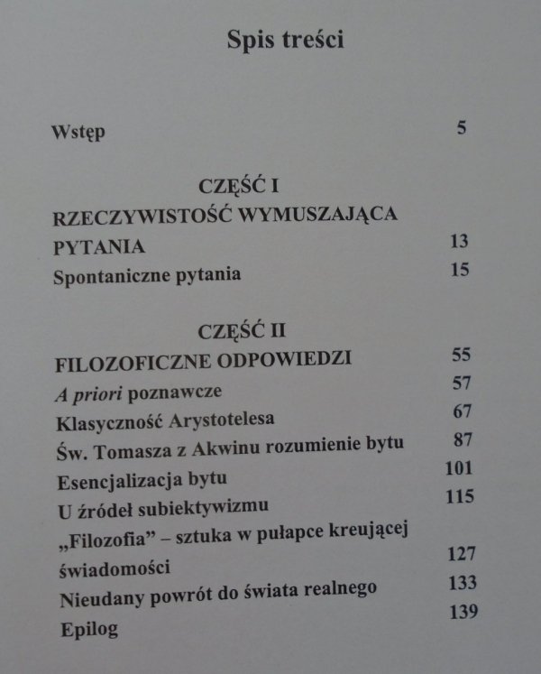 Mieczysław Krąpiec • Filozofia. Co wyjaśnia?
