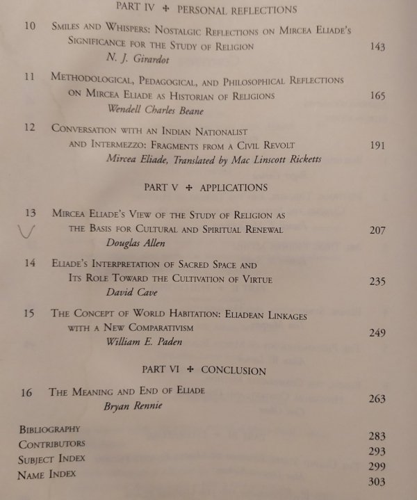 edited by Bryan Rennie • Changing Religious Worlds. The Meaning and End of Mircea Eliade