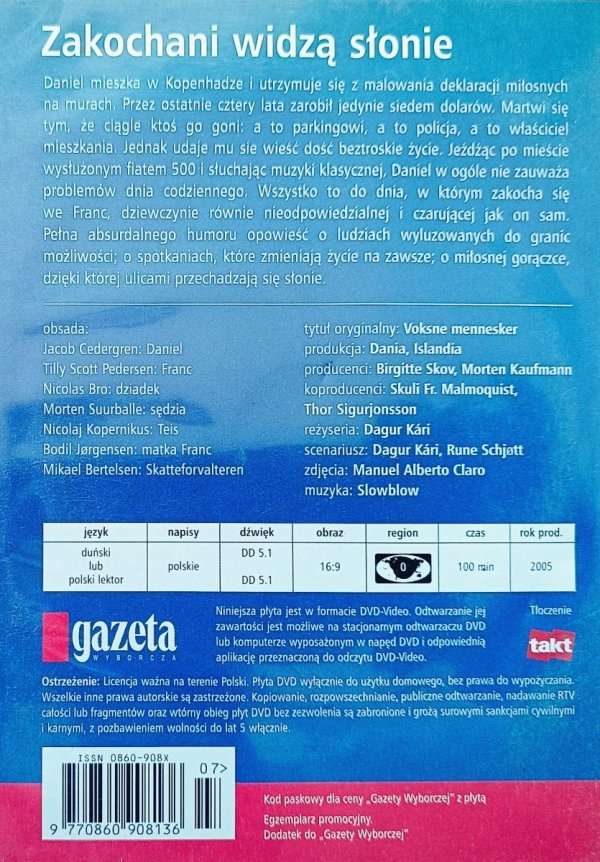 Dagur Kári Zakochani widzą słonie DVD