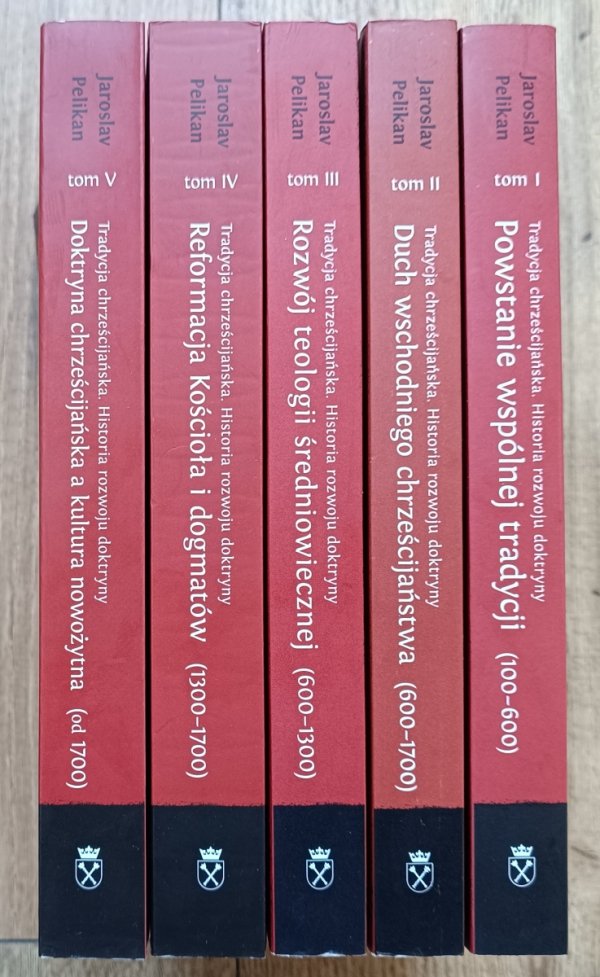 Jarosław Pelikan Tradycja chrześcijańska. Historia rozwoju doktryny 1/5 komplet