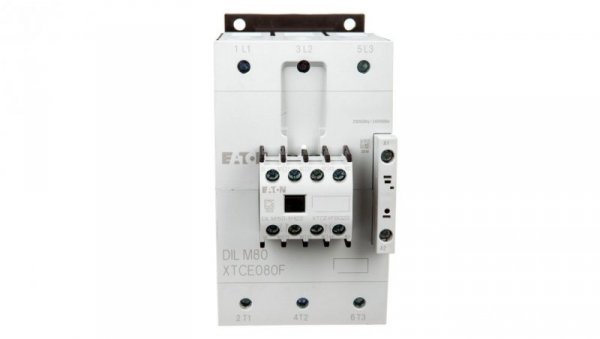 Stycznik mocy 80A 3P 230VAC 2Z 2R DILM80-22(230V50HZ,240V60HZ) 239449