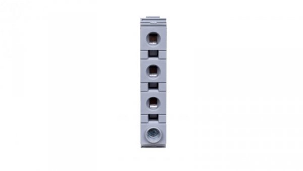 Złączka rozgałęźna 1x 35mm2 zacisk gwintowany 3x 10mm2 zacisk sprężynowy szara 284-621