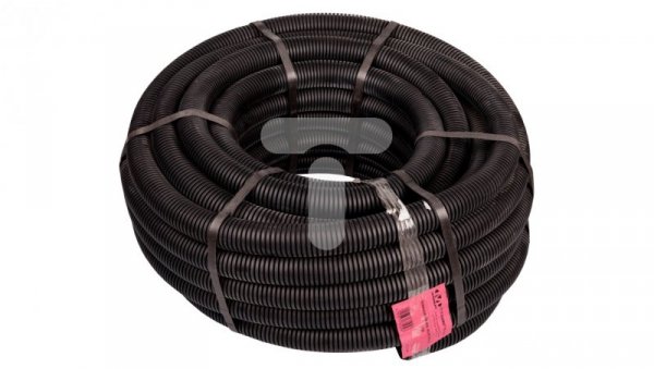 Rura karbowana bezhalogenowa czarna 320N RGHF 40/32 68125 /25m/