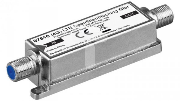 Filtr LTE/4G zewnętrzny F - F 67510
