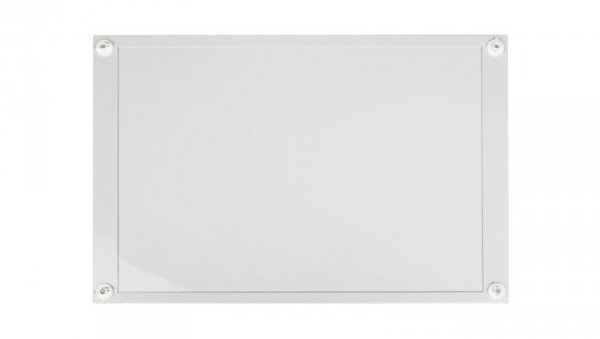 Osłona metalowa z plastikowym wypełnieniem 720x500mm BPZ-FPP-800/500-BL 108295