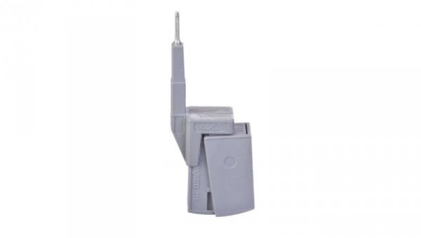 Adapter pomiarowy do beznarzędziowego montażu przewodów pomiarowych o przekrojach 0,08mm2 - 2,5mm2 szary 2009-182